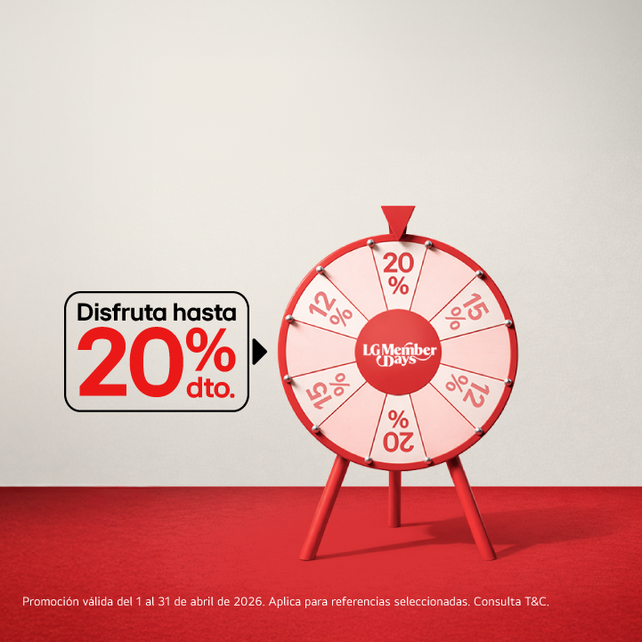 banner de ofertas para LG Mermbers empieza ahorrar en grande